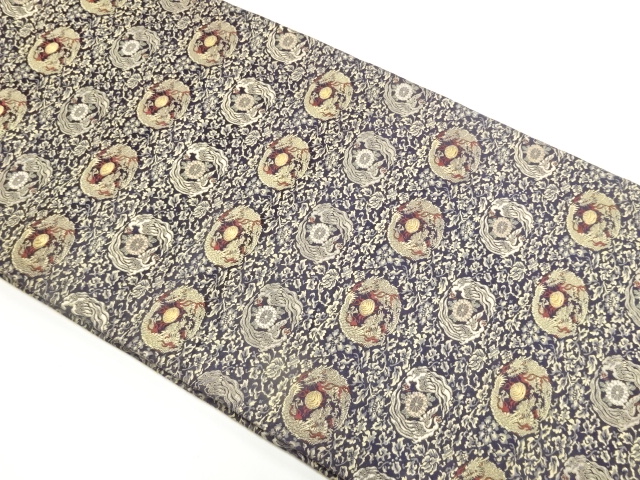 Japanese Kimono / Antique Maru Obi Silk